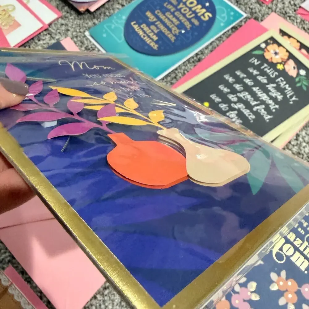 Large Lot of 47 HALLMARK Luxury Mother's Day Cards with Envelopes Included!